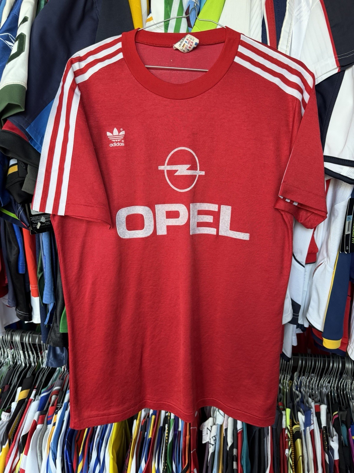 VINTAGE BAYERN MUNICH GERMANY 1989/1991 HOME FOOTBALL SHIRT JERSEY ADIDAS