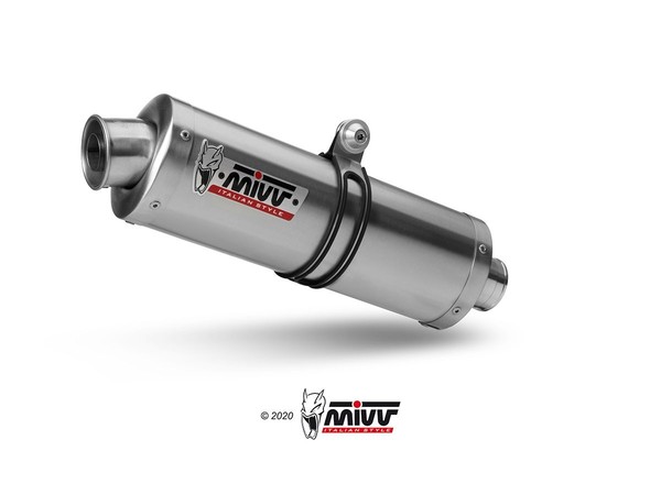 Auspuff Endtopf Mivv Oval Kawasaki Z750 R 2011 - 2014-image