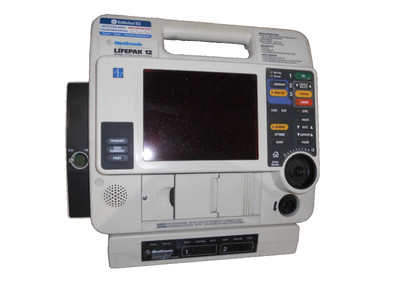 LifePak 12 Biphasic Defibrillator/Monitor ECG W/1x battery