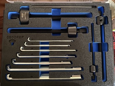 BRANDNEU IM KOFFER GEDORE 1101-1,29/1K KUGELLAGER AUSZIEHER SET WERKZEUGSET
