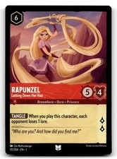 3x Rapunzel - Letting Down Her Hair 121/204 Uncommon TheFirst Chapter Lorcana NM
