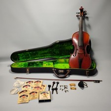 Vtg Copy Of Antonius Stradivarius Cremonensis Faciebat Anno 17 Violin Bow Case