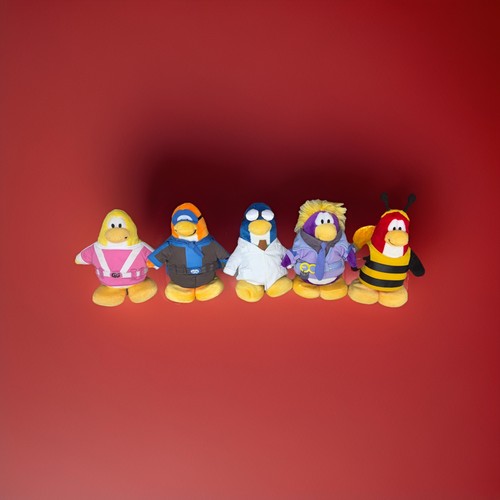 LOT-5Disney Club Penguinplush gamma galshadow guybumble bee Gary gadget guy Dot