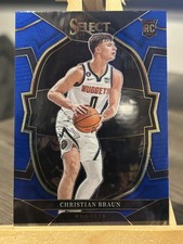 2022-23 Panini Select - Concourse Christian Braun #85 Blue (RC)