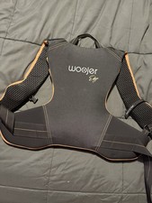 Woojer Vest Edge Hi-FI Haptic Vest Games Music Movies VR WJRVE101 - Black