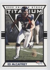 2002 Private Stock Titanium Blue 23/325 Ed McCaffrey #32 0w8