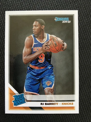 2019-20 Donruss Rated Rookie #203 RJ Barrett - New York Knicks