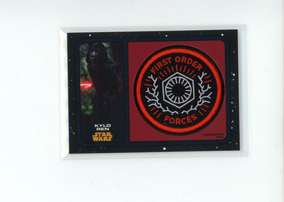 2019 Topps Journey to Rise of Skywalker Kylo Ren PC-KFO Patch Relic 48/99