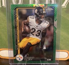 2025-26 NFL Topps Chrome - Darius Slay  Green Football Leather /99 #259 