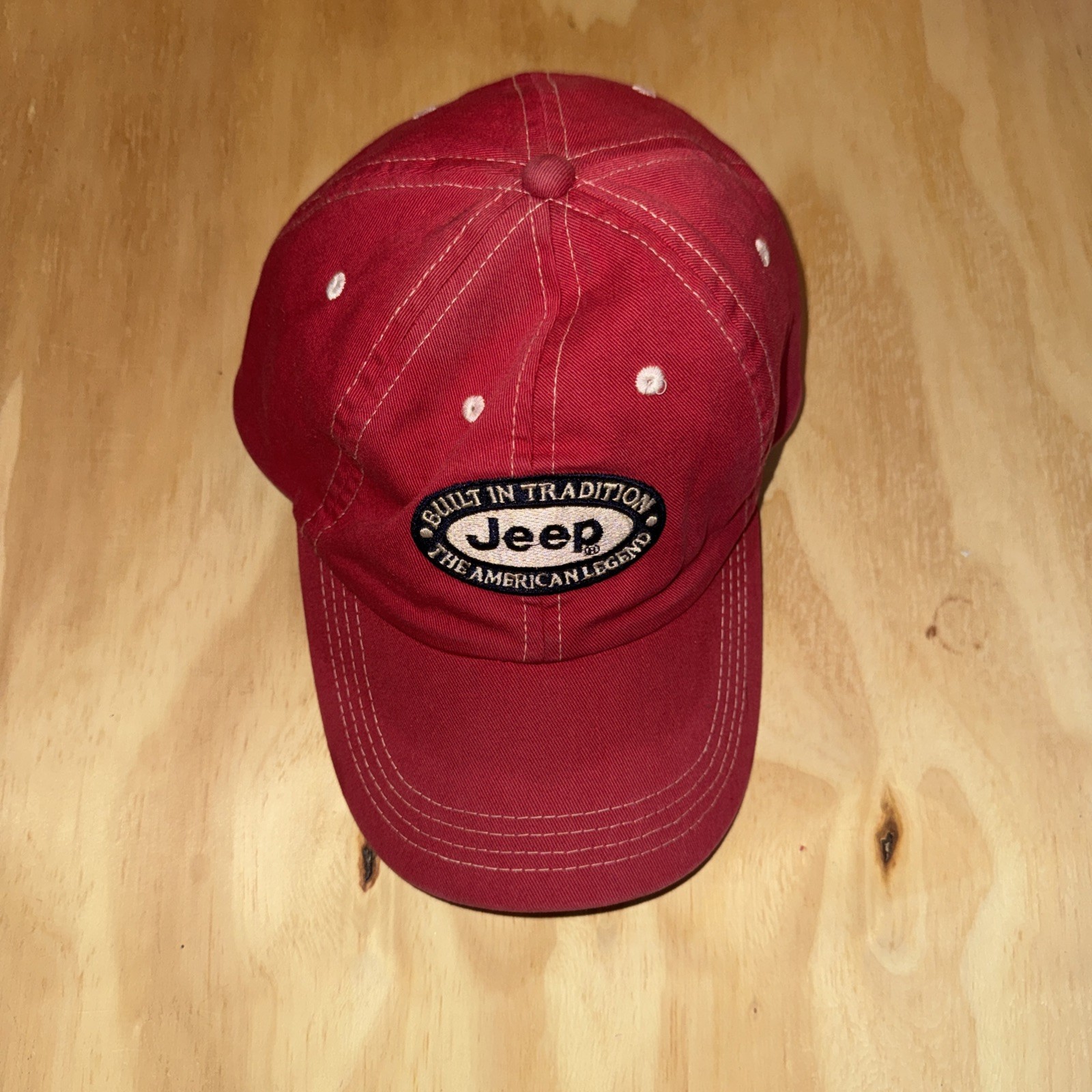 Red Jeep Baseball Cap - image 1