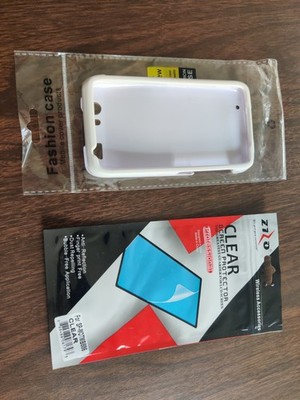 Motorola Atrix HD Model MB886 Cover Case and Screen Protector 