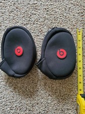 Pair Of Beats By Dr Dre Soft Bag Carry Pouch Zipper Cases, No Headphones