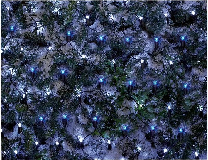 Premier Decorations - Lampu Jaring Krismas LED 360 Multi Action Biru & Putih 3. - Image 3 of 3