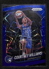 2025 Panini Prizm WNBA #69 Courtney Williams Blue Velocity Prizms