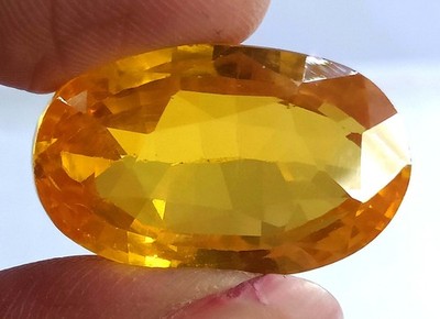 Elegant Natural 49.0 Ct Yellow Spinel Oval Shape Certified Loose Gemstone 6MGY