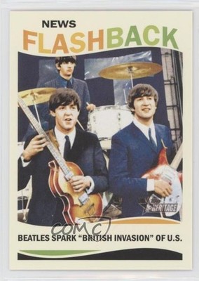 2013 Topps Heritage News Flashbacks The Beatles #NF-TB 0c4