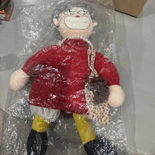 Forum Novelties Grandma the Clown Plush Stuffed Doll 16” New