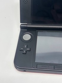 Nintendo 3DS XL Red Console English US Version Tested w/Game + Charger