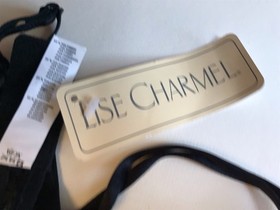 Vintage Lise Charnel French Lingiere Bra Paris Glamour No Noir 32B