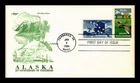 US COVER ALASKA STATEHOOD 25TH ANNIVERSARY FDC COMBO ARTMASTER CACHET