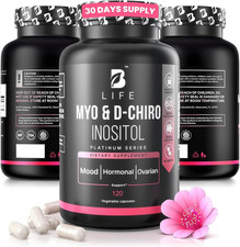 Myo-Inositol  D-Chiro Inositol 40:1 for Women  Inositol Supplement for Women 