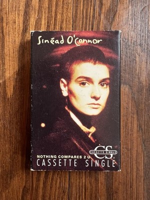 Sinead O'Connor Cassette Single Nothing Compares 2 U 1990 Ensign Records