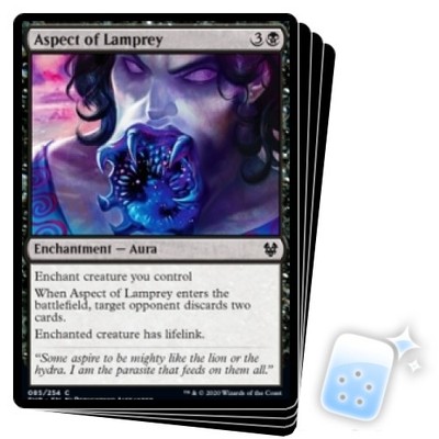ASPECT OF LAMPREY X4 Theros Beyond Death THB Magic MTG MINT CARD