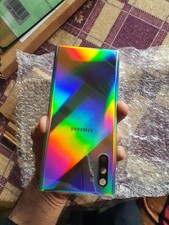Samsung Galaxy Note10 Multicolor Holographic Battery Cover Rear Back Panel