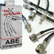 Stahlflex Bremsleitung für Suzuki Swift 5 [AZ] - schwarz