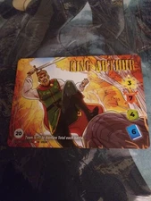 ERB World Legends Kickstarter King Arthur rare alternate art OverPower CCG