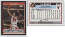 2006-07 Topps Chrome Black Refractor /99 PJ Brown #146