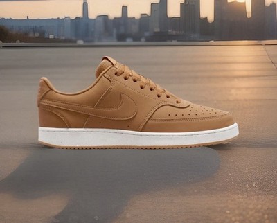 Men s Nike Court Vision Low Shoe-Wheat