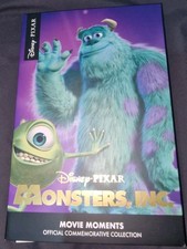 DISNEY PIXAR MONSTERS INC 6 COIN SET OFFICIAL COIN COLLECTION ALBUM