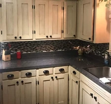 Redo Fix Update Kitchen Countertop Wrap Peel and Stick Soapstone Gray 36" x 180"