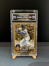 2023 Topps Gilded Collection - Gold Etch Auto Mark Vientos #CGA-MV /99 (AU, RC)