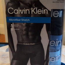 Calvin Klein Microfiber Stretch Boxer Briefs ...