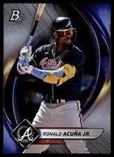 Ronald Acuna Jr. 2022 Bowman Platinum #30 Braves MLB READ FREE SHIP AutographDen