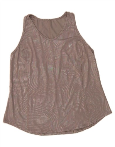 FILA Damen Trägertop UK 18 XL Grau CQ88