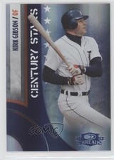 2008 Donruss Threads Century Stars Century Proof 71/100 Kirk Gibson #CS-15 r3x