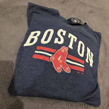 Majestic Boston Red Sox MLB Officially Licensed T-Shirt, Men  s XL, Blue