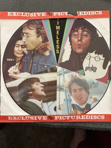 Beatles Timeless 12” Picture Disc Vinyl Record LP 1981 Rock & Pop Music
