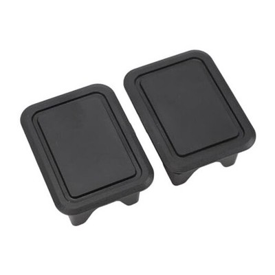 1 Pair Rear Truck Rail Stake Pocket Cover, Tonneau Stake Holes Cap Plugs, 