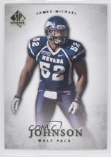 2012 SP Authentic James-Michael Johnson #46 Rookie RC 0b5