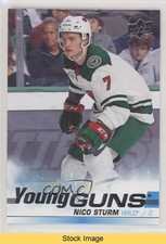 2019-20 Upper Deck Young Guns Nico Sturm #219 READ 2bd