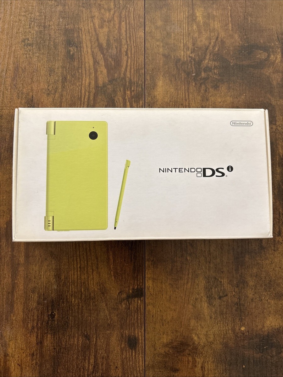 Nintendo DSi Launch Edition Lime Green Handheld System for sale
