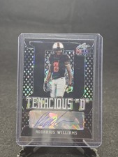 2021 Leaf Metal Draft RODARIUS WILLIAMS /10 Tenacious “D” #TD-RW2 