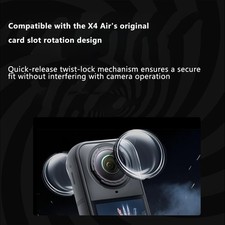 For Insta360 X4 Air Lens Guards Optical Glass or PC Camera Lens Protector Mirror