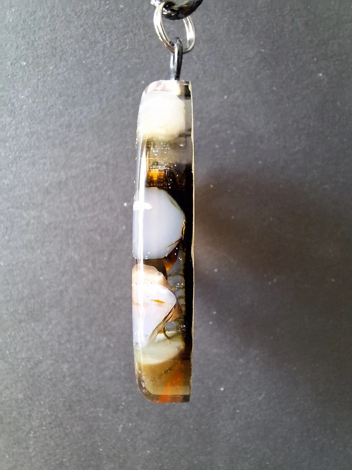 Orgonit Anhänger Orgon Schutz Karneol Achat Tigerauge Roter Jaspis Aventurin - Bild 3 von 4