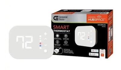 Commercial Electric HTSA15CWB Smart WiFi Bluetooth Thermostat White New