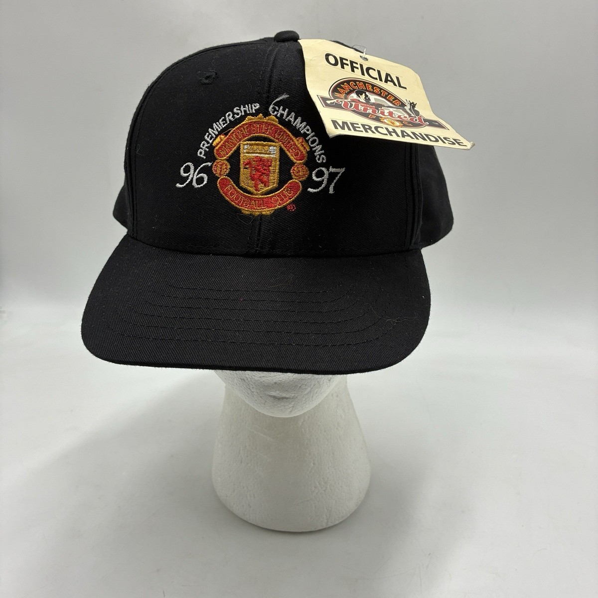 【90s Manchester United】メッシュキャップ　vintage Vintage Manchester United Premiership Champions 96 97 Hat Cap